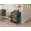 Table d'appoint à 2 tiroirs, rotin naturel, table de bout, convient à la chambre à coucher, au salon et au bureau