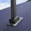 365 cm W X 365 cm D Square Tilt Cantilever Parasol with Crank Lift Counter Weights included-368240565