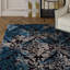 Tapis ikat bleu Maner-2075857831