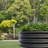 32"/47.24" Diameter × 11.4" Tall Round Galvanized Metal Raised Garden Bed (Black/Silver) - Durable Outdoor Planter Box For Vegetables, Herbs, Flowers & Fruits-1676285114-1676285115