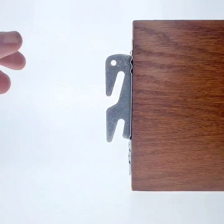 Steel Anti-Wobble Bed Rail Shims Set of 6