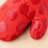 FIESTA Falling Strawberries Oven Mitt, Scarlet Red, 7"x13"
