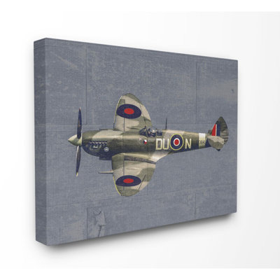 Décoration murale pour enfants à plan militaire air Seybert