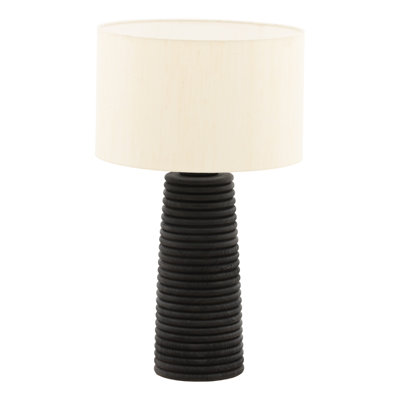 Lampe de table khan - noir