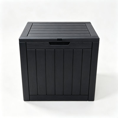 Paquet de 2 boîtes de rangement en résine verrouillables 35 gallons verrouillables MINDYES