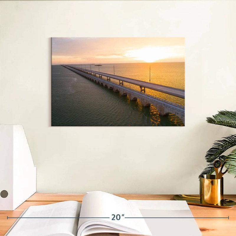Lilie Overseas Highway Bridge, H 8 po x l 12 po
