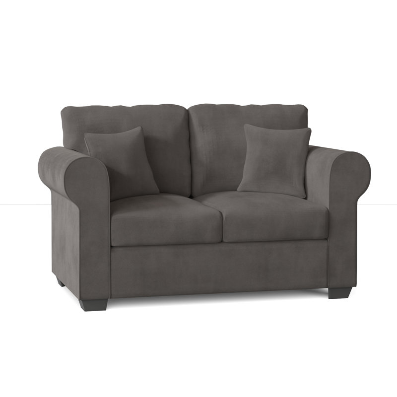 Causeuse Jacqua, Graphite Bulldozer