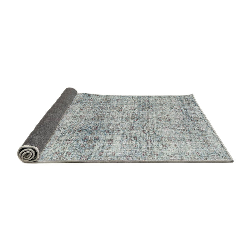 Tapis gris zone contemporaine, Rond 8 pi