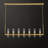 7-Light 59" Dimmable kitchen Island Linear Chandelier (Bulbs Included)-906287456