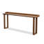 Table de bar en bois massif avec rebord surélevé-996603799