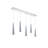 Gaelle 5 - Light Chrome LED Cluster Pendant