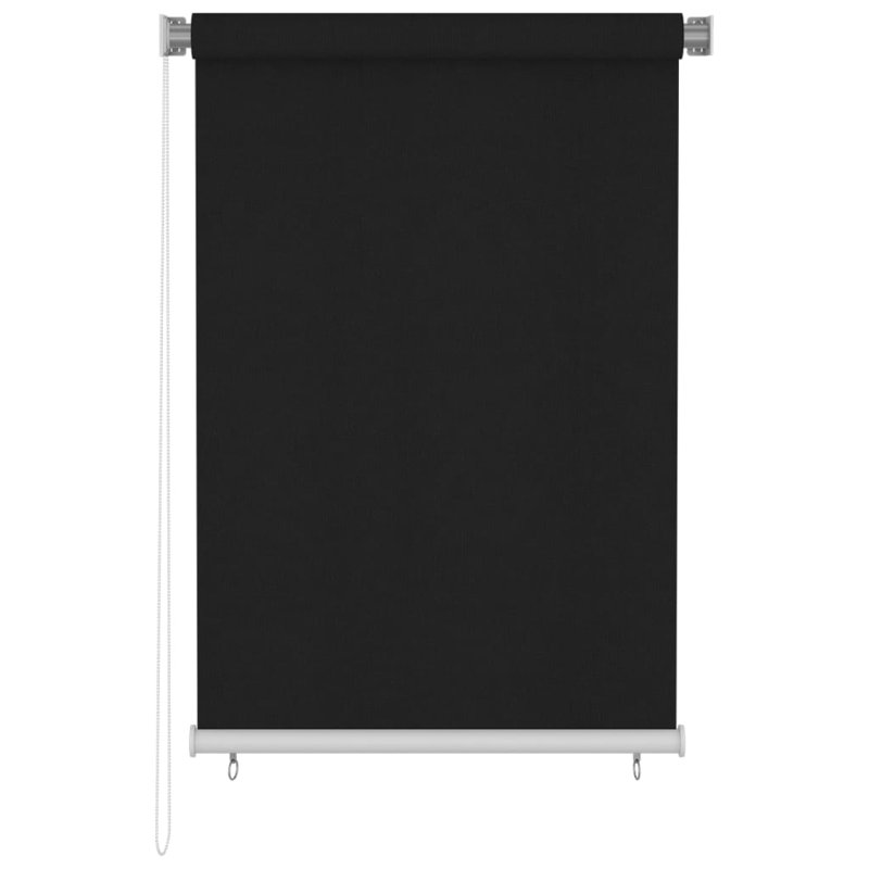 Blackout Roller Blind, Black, 55.12cm W x 100cm L