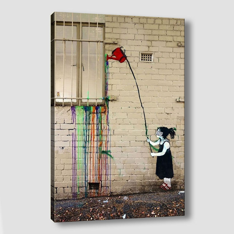 Peinture décorative sur toile