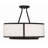 Bryant 4 Light Black Forged Ceiling Mount