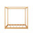 Queen Size Canopy Platform Bed With Support Legs