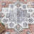 Janna Oriental Performance Machine Washable Area Rug Pink/Gray-70887418