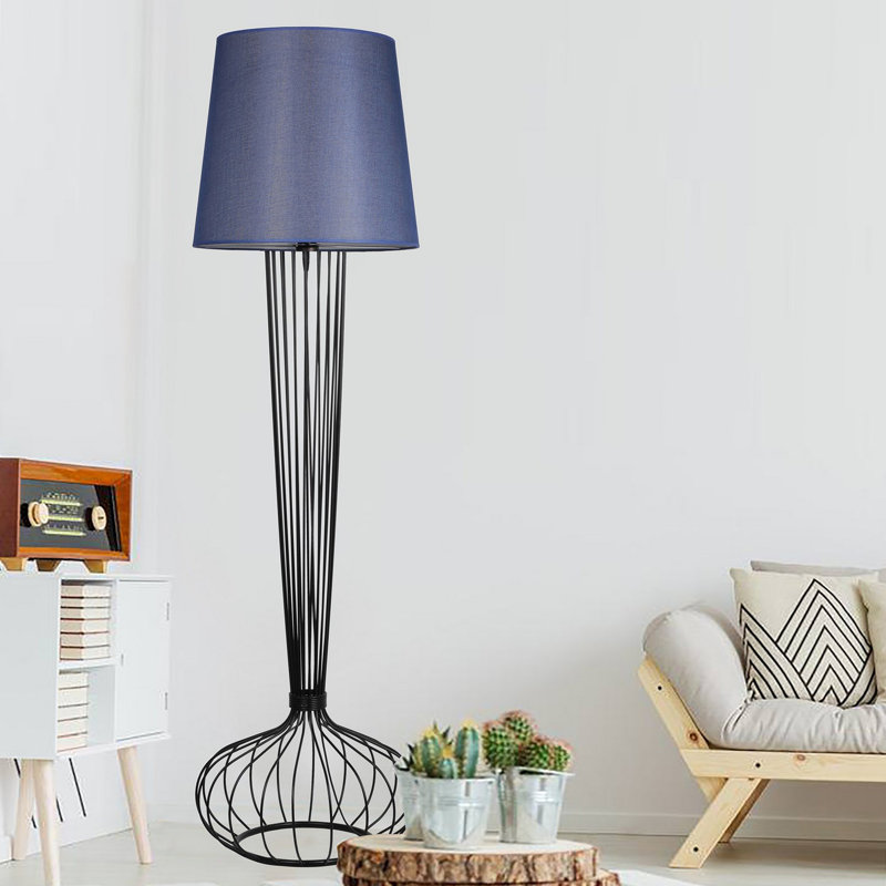 Quang 160 H cm Novelty Floor Lamp, Mustard, Black
