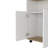 Kitchen Island, One Cabinet, Four Open Shelves