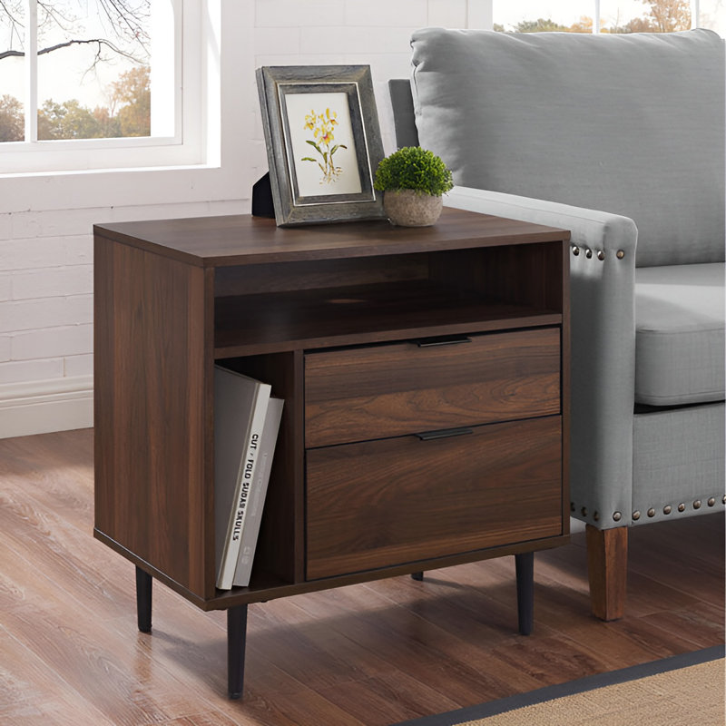 Ridlon End Table, Dark Walnut