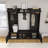 Modern Hall Tree With Shoe Storage, 4-In-1 Entryway Bench With 8 Cubbies, 7 Coat Hooks & Adjustable Shelf,Black-104288023