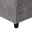 Canapé-lit en chenille, 6 places, confortable, coussin en éponge gris-1635779890