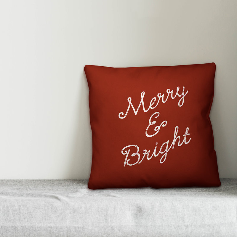 Reversible Throw Pillow