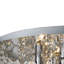 Marley Flush Mount With Crystal Droplets