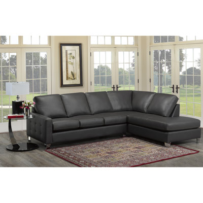 Preesall Upholstered L-Shaped Sectional Right Hand Facing