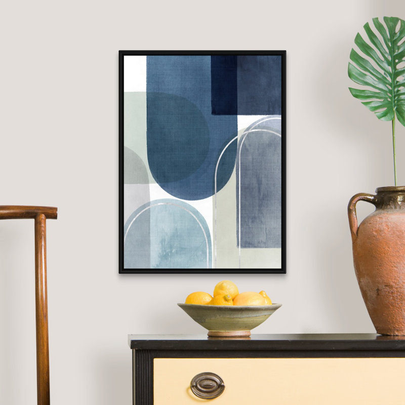 « Move II », reproduction d’art sur toile encadrée, Impression encadrée, H 42 po x l 32 po, Noir