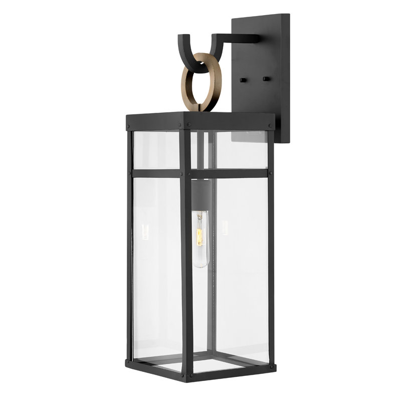 Lanterne murale d'extérieur Amelia, H 25 po x l 7,5 po x P 9,25 po