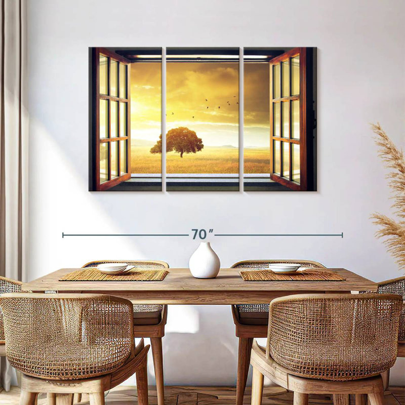 Harnek Sunny Spring Window, 36" H x 57" W