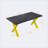 Javier Square Dining Table with Printed Marble Table Top,Kitchen Table,Dining room table-1139999996-1139999993