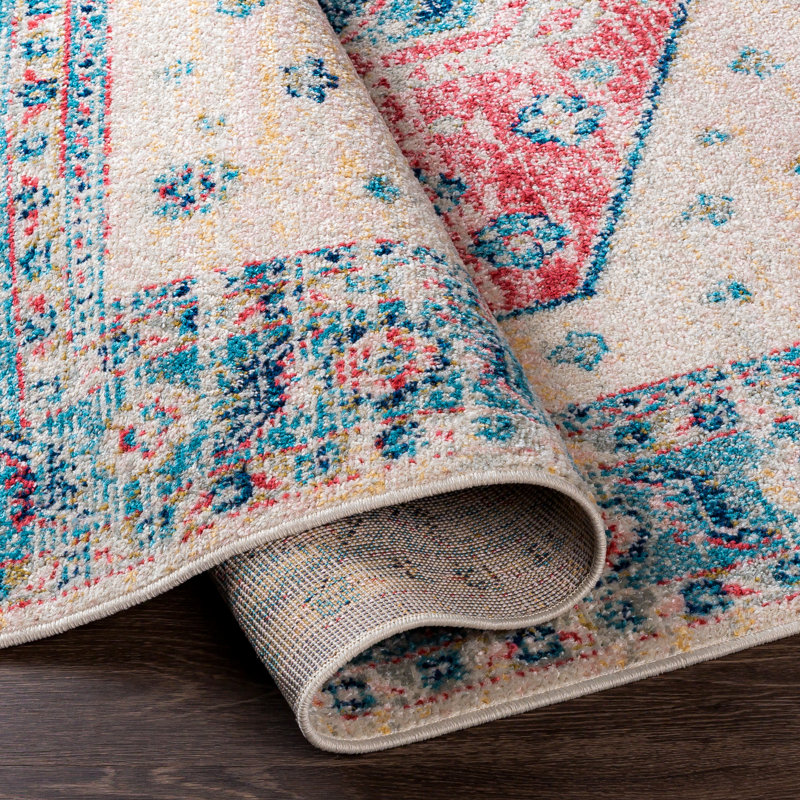 Adelia Oriental Indoor Rug, Rectangle 6'7" x 9'