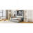 Wooden Daybed With Twin Size Trundle, And All-In-One Cabinet And Shelf-958096289-958096291