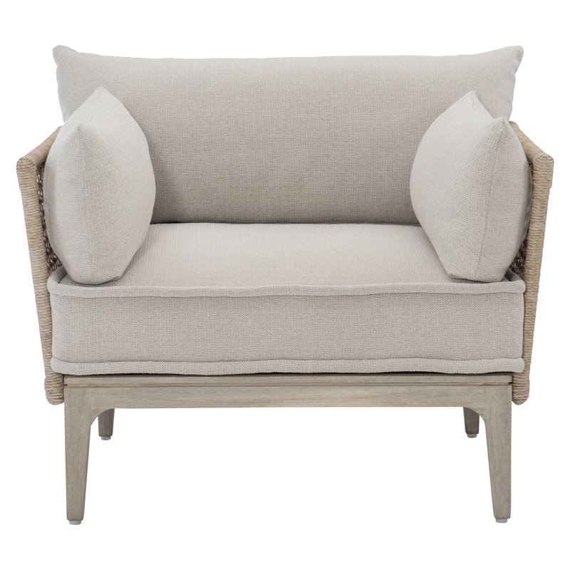 Catalonia Wood Outdoor Lounge Chair
