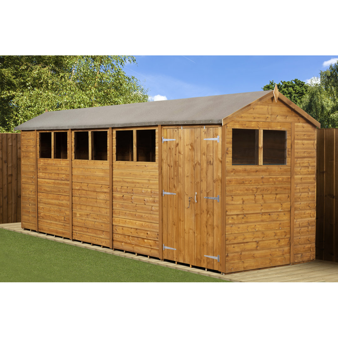 Empire Sheds 8 x 8ft Tongue and Groove Pent Garden Shed - Image 5