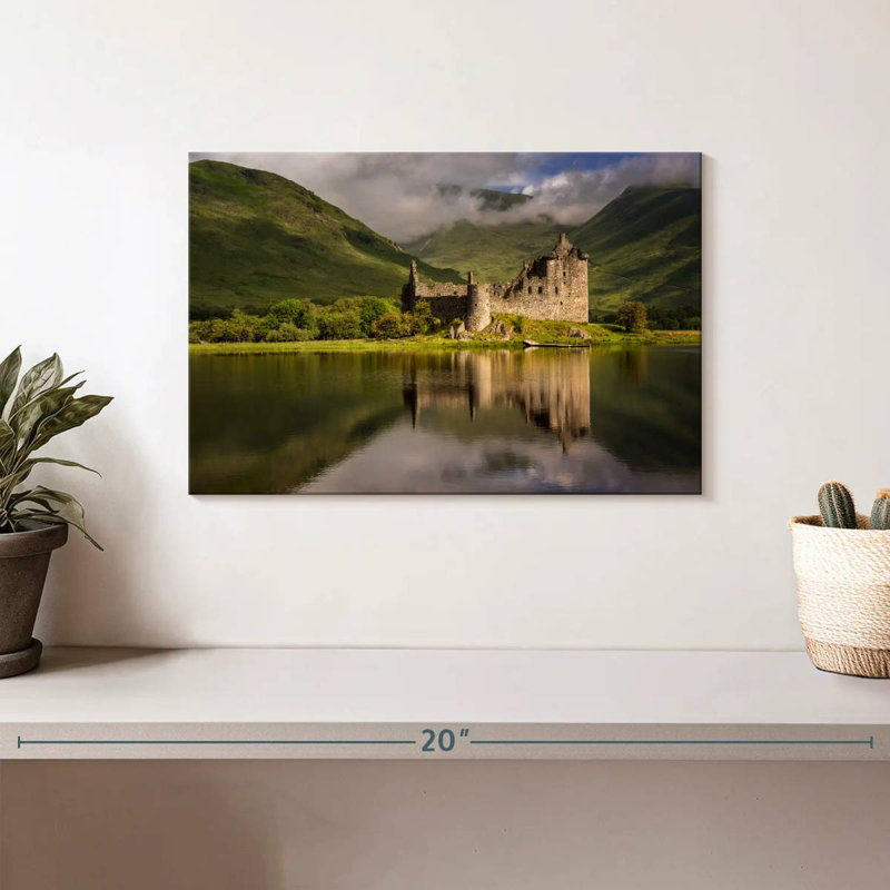 Lilie Kilchurn Castle, H 8 po x l 12 po