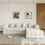 Canapé modulaire rembourré 2 pièces rembourré et sans capitonnage-783942667-783942677