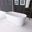 Baignoire de trempage autoportante en acrylique 59,1 po. X 28,5 po.