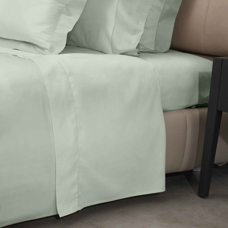 Raffaello Sheet Set, King Sheet Set with 2 Pillowcases, Silver Sage