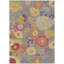 Tapis floral intérieur / extérieur lavable à la machine Matteson ACN2293-1348174644