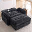 Leisure Sofa  With Manually Adjustable Backrest And Ottoman-548157864