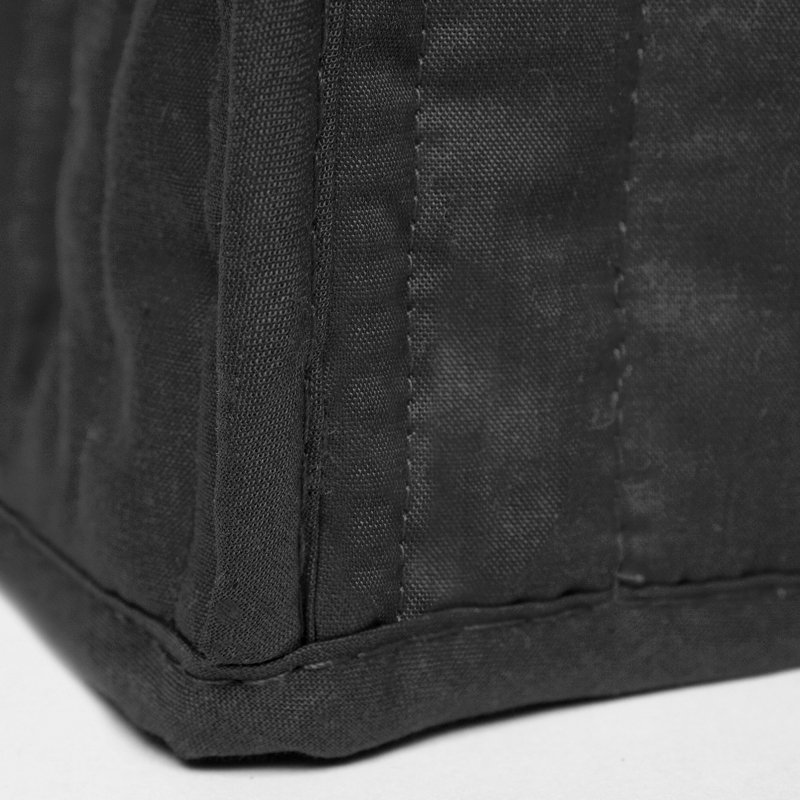 Grand couvercle de four grille-pain universel, Noir