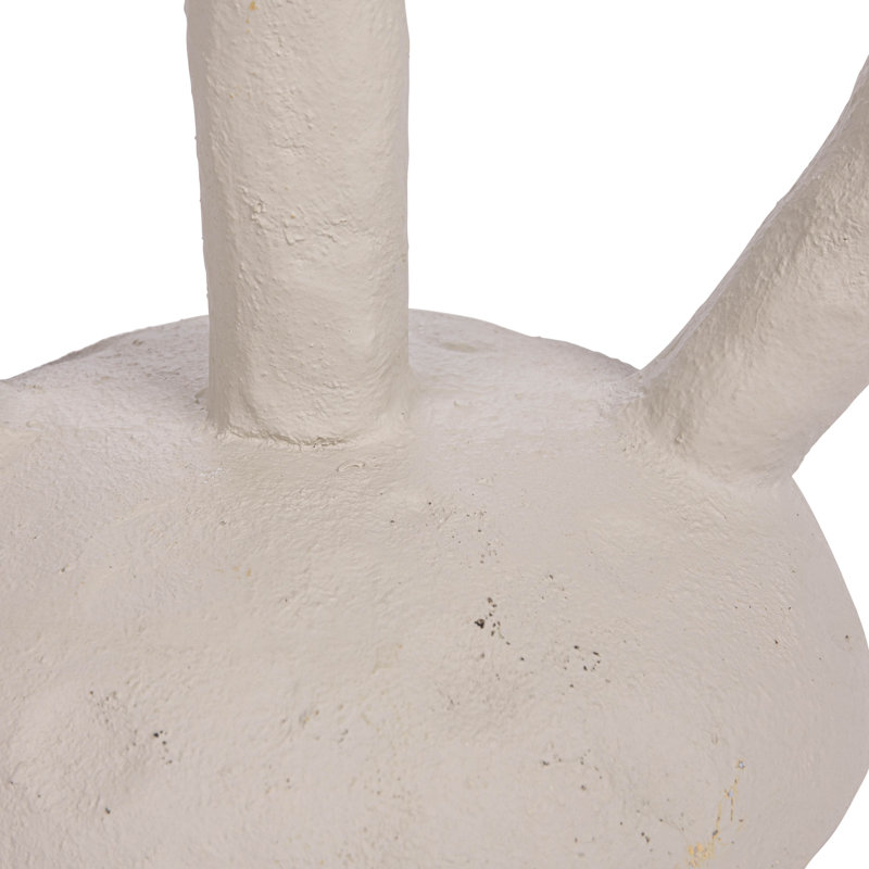 11.37'' H Polyresin Tabletop Candlestick