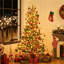 Jahwan Lighted Artificial Fir Christmas Tree-1775783450