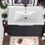 Meuble-lavabo moderne (doit inclure le meuble-lavabo et le lavabo), 30 po