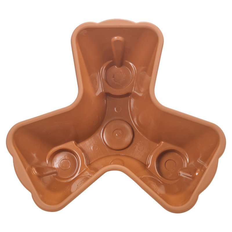Arthel Pot Planter, Brown