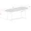 Ensemble de table de jardin 9 pièces comprenant une table de salle à manger d'extérieur ovale en bois d'acacia et 8 chaises d'appoint pliantes, 36 po x 78 po, huile naturelle-1505973117