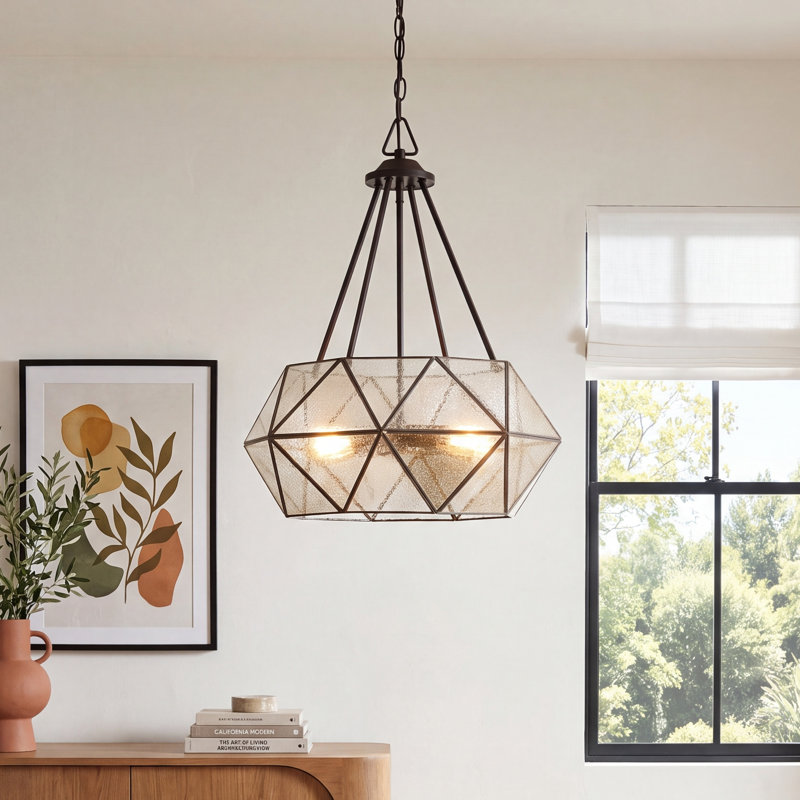 Sky 4 - Light Unique Geometric Chandelier