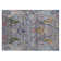 Machine Washable Indoor/Outdoor Xhevrie Gray Rug